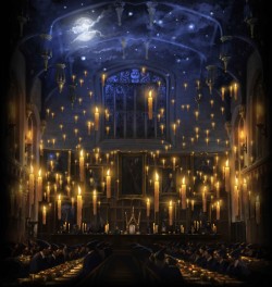 Velas gran Comedor Hogwarts - Harry Potter