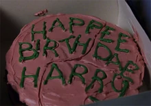 Hp1 Tarta de Harry