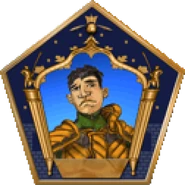 Un cromo de Jonny en Harry Potter y el misterio del príncipe (videojuego) (versión PSP)