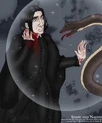 Snape muere a manos de nagini