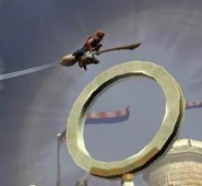 Ralph Heidelberger jugando quidditch