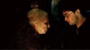 P7 Harry y Bathilda en el valle de Godric en 1997