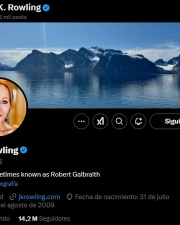 Cuenta De Twitter De J K Rowling Harry Potter Wiki Fandom