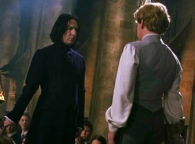 relacion severus snape y harry potter