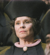 Umbridge en el juicio de Harry