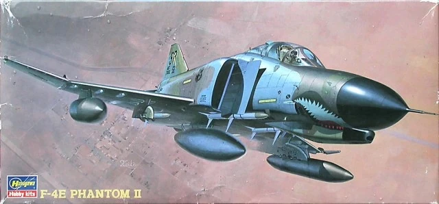 HASEGAWA 00332 MCDONNELL Douglas F-4E PHANTOM II 1/72 Model Aircraft