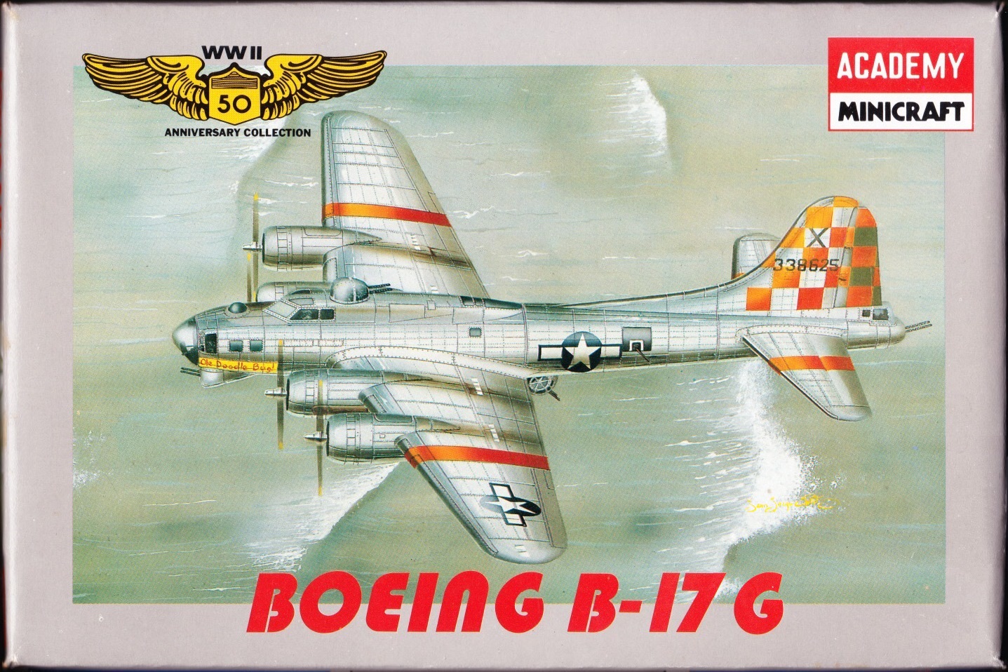 Minicraft/Academy 1/144 4401 Boeing B-17G Flying Fortress