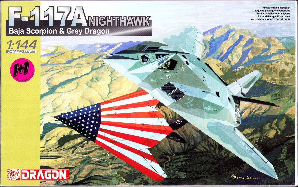 Dragon Models 1/144 Lockheed F-117 Nighthawk | Encyclopedia Dragon Models 1/144 Lockheed F-117 Nighthawk | Encyclopedia