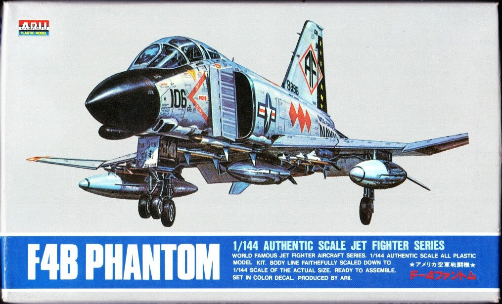 Arii 1/144 A391 F-4B Phantom | Encyclopedia of Scale Models Arii 1/144 A391 F-4B Phantom | Encyclopedia of Scale Models