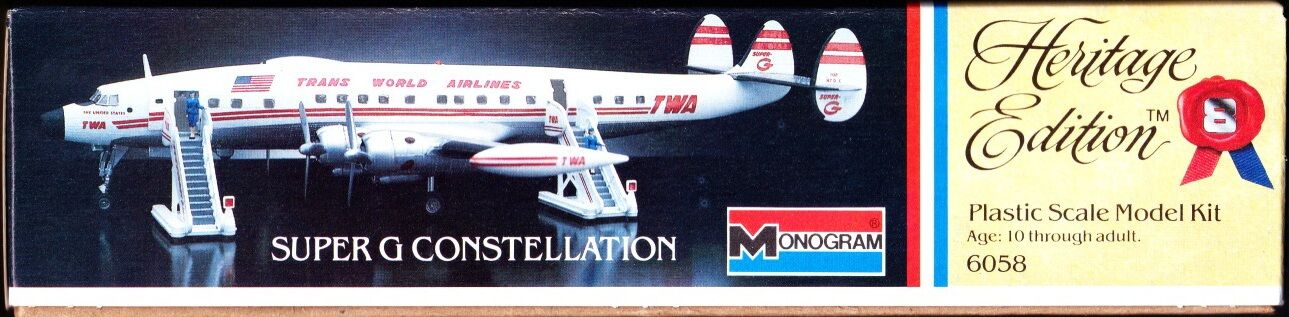 Monogram 1/134 6058 Super G Constellation | Encyclopedia of Scale