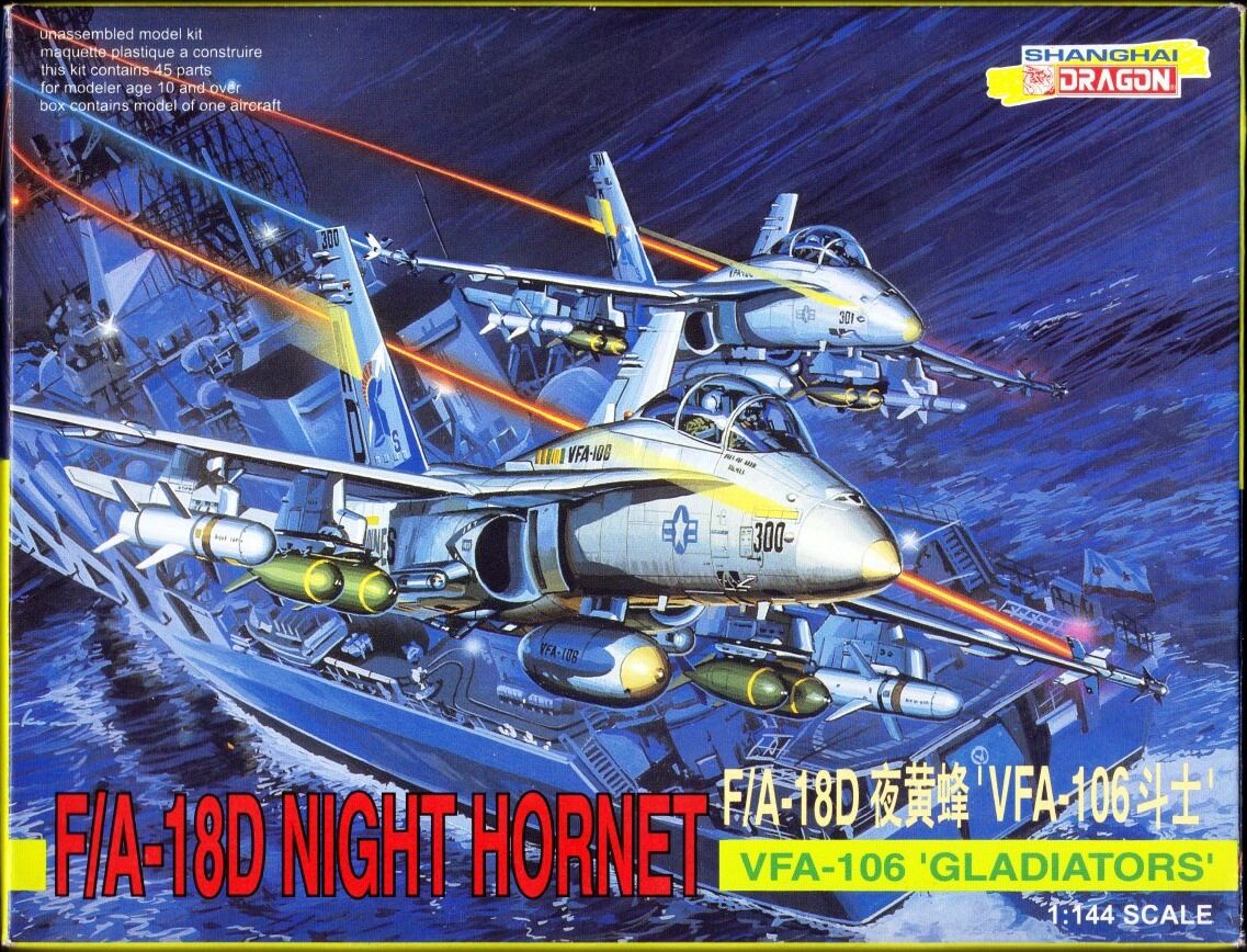 Dragon Models 1/144 4536 F/A-18D Night Hornet | Encyclopedia