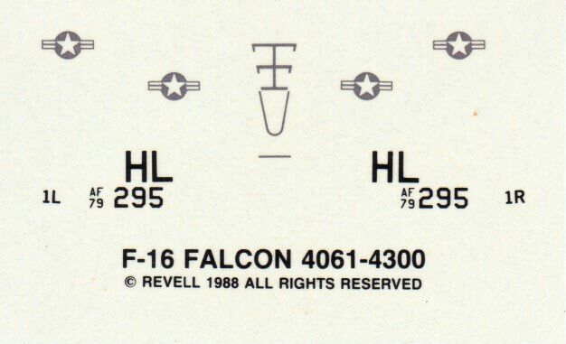 Revell 1/144 4061 F-16 Falcon | Encyclopedia of Scale Models Wiki