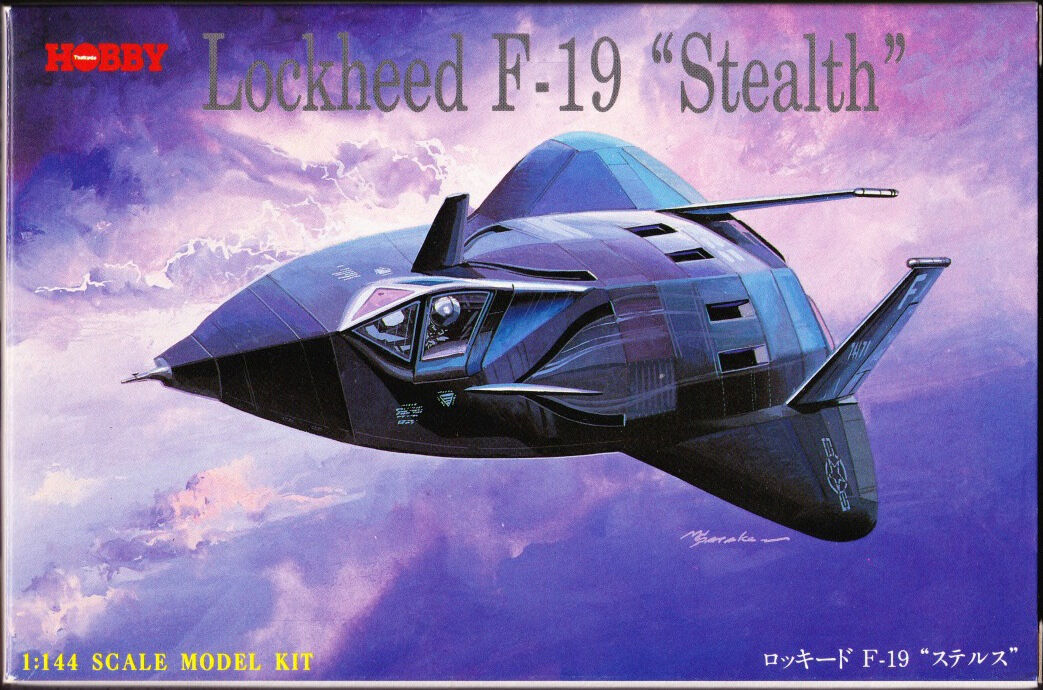 Tsukuda Hobby 1/144 J03 Lockheed F-19 Stealth | Encyclopedia of