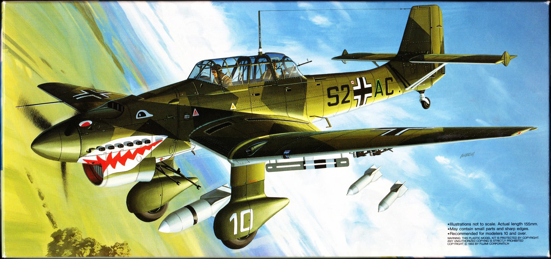 Ju-87B/R STUKA Immelmann 1/72 プラモデル 32019 ユンカース Ju87
