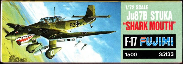 Fujimi 1/72 35133 Ju 87B Stuka 
