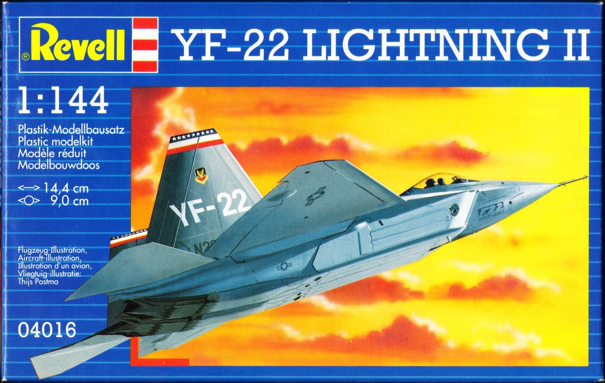 Revell/Germany 1/144 04016 YF-22 Lightning II | Encyclopedia