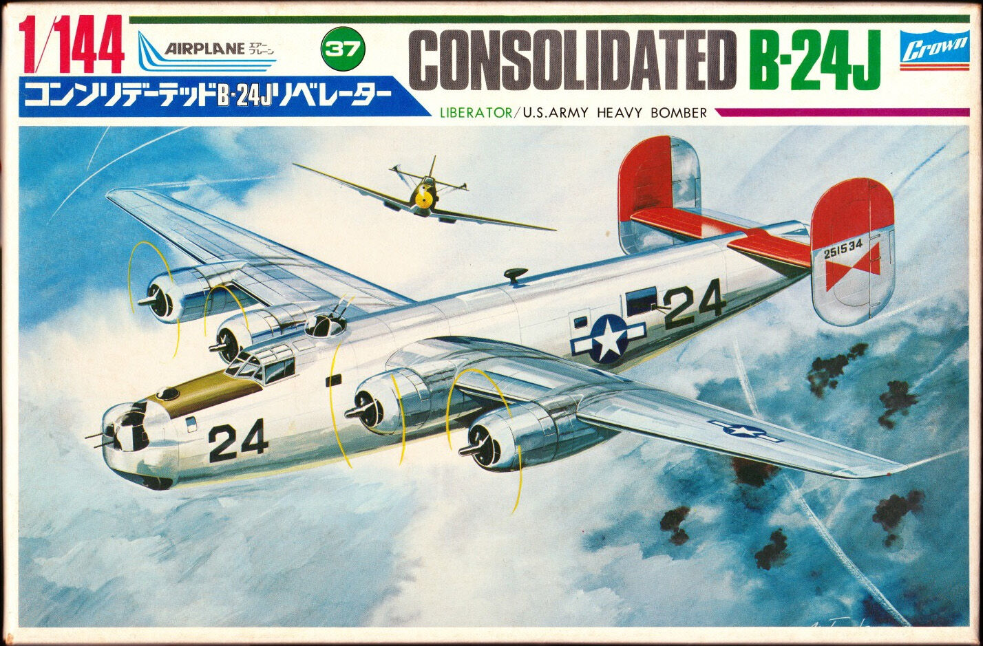 Crown 1/144 Consolidated B-24J Liberator | Encyclopedia of Scale