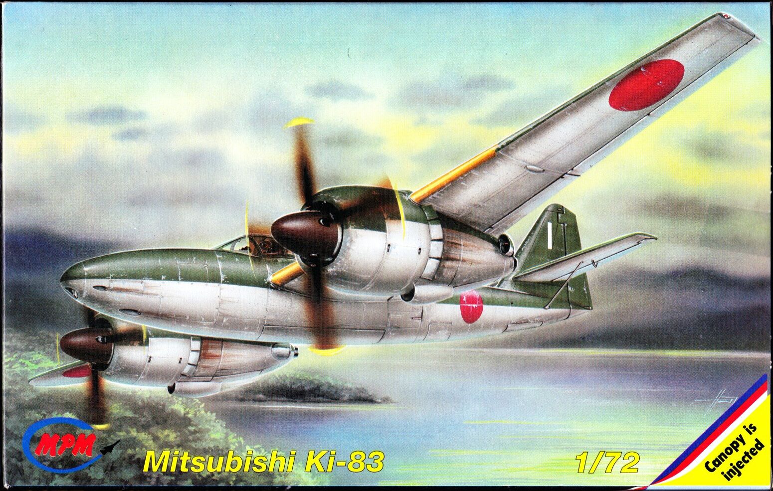 MPM 1/72 72088 Mitsubishi Ki-83 | Encyclopedia of Scale Models 