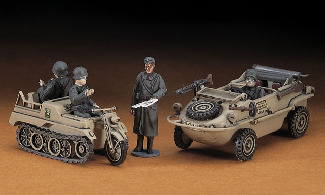 Hasegawa 1/72 MT13 Schwimmwagen/Kettenkrad | Encyclopedia of Hasegawa 1/72 MT13 Schwimmwagen/Kettenkrad | Encyclopedia of