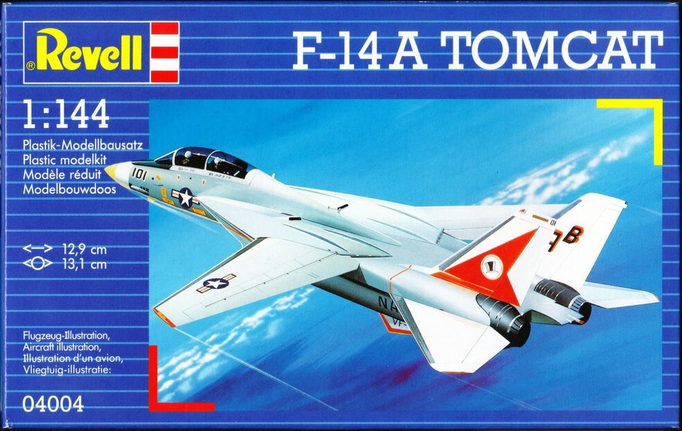 Revell1/144 F-14D ライトニングII トーネードIDS ダッソー Revell 1/144 F-14D Tomcat by Roland Sachsenhofer