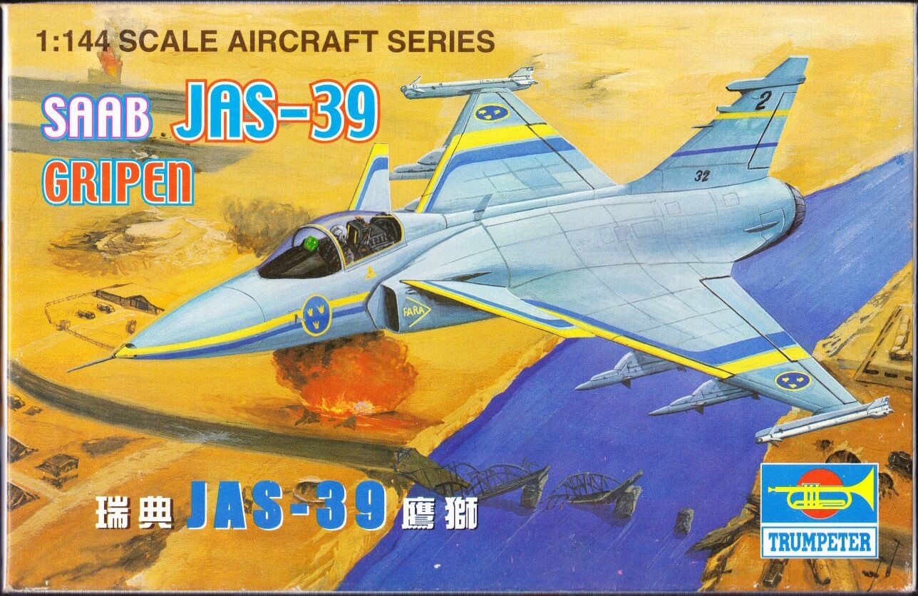 Trumpeter 1/144 01333 Saab JAS-39 Gripen | Encyclopedia of
