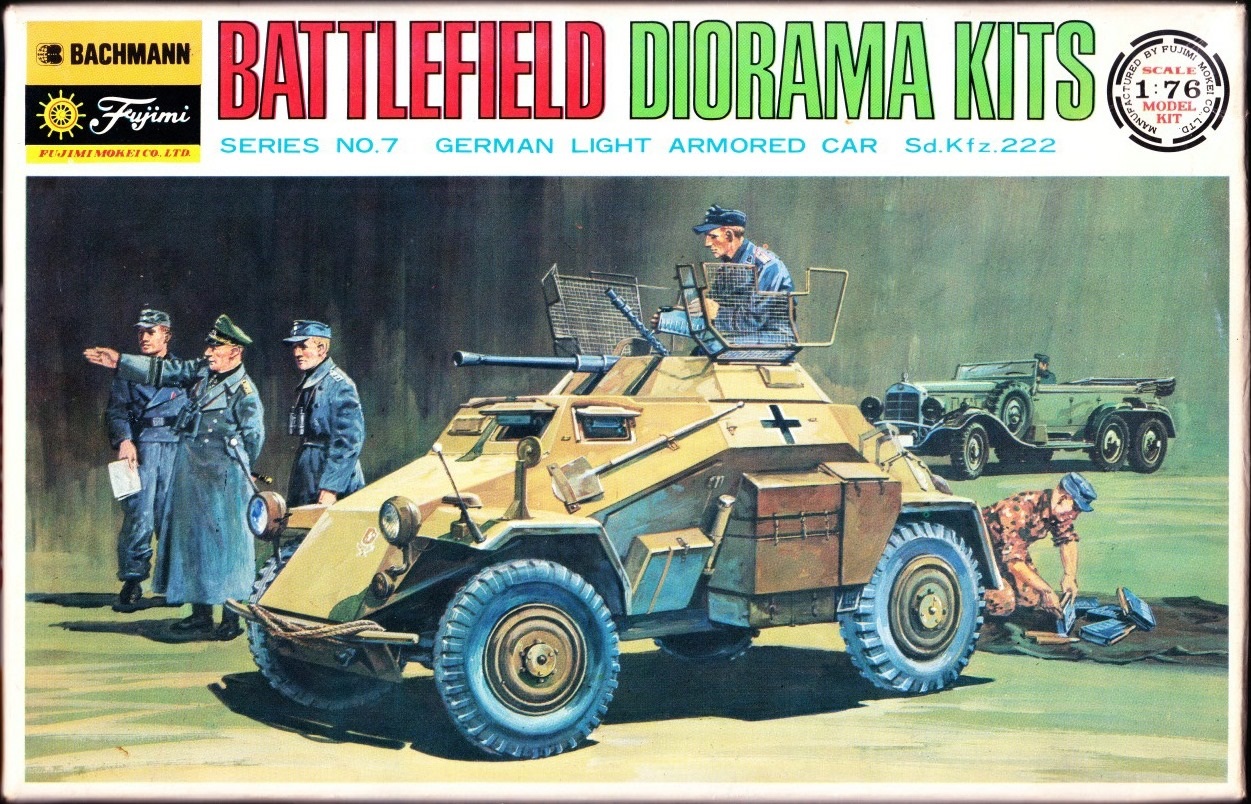 Menmi 222様 German Armored Car Sd.Kfz.222 1/48 / Tamiya USA