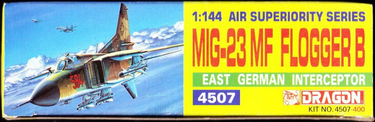 Dragon Models 1/144 4507 MiG-23MF Flogger B | Encyclopedia