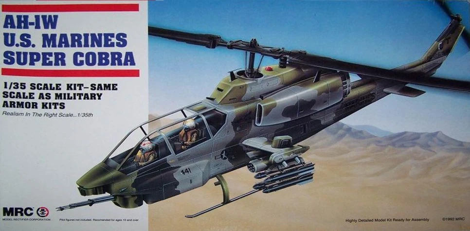 MRC 1/35 Bell AH-1W Super Cobra | Encyclopedia of Scale Models