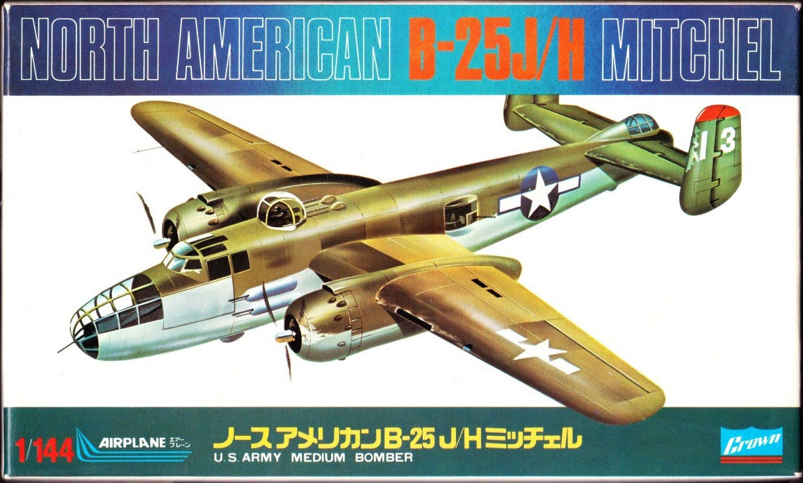 Crown 1/144 North American B-25H/J Mitchell | Encyclopedia