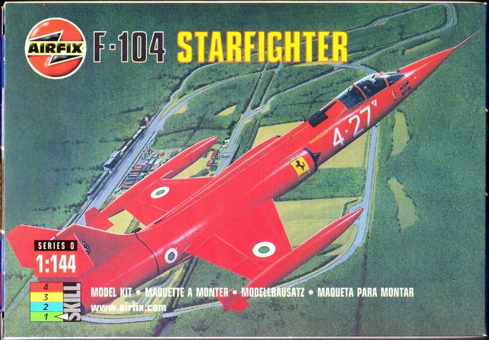 Airfix 1/144 00106 F-104 Starfighter | Encyclopedia of Scale