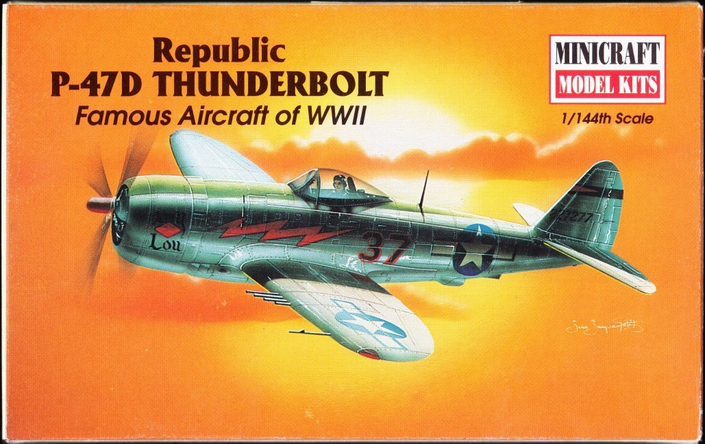 Minicraft 1/144 14413 Republic P-47D Thunderbolt | Encyclopedia of ...
