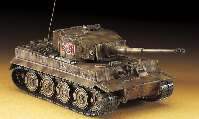 Hasegawa 1/72 MT36 Pz.Kpfw VI Tiger I ausf. E 