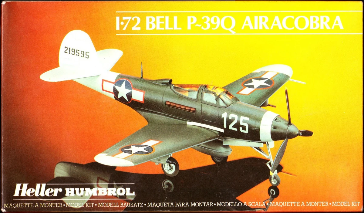 Heller 1/72 80271 Bell P-39Q Airacobra | Encyclopedia of Scale