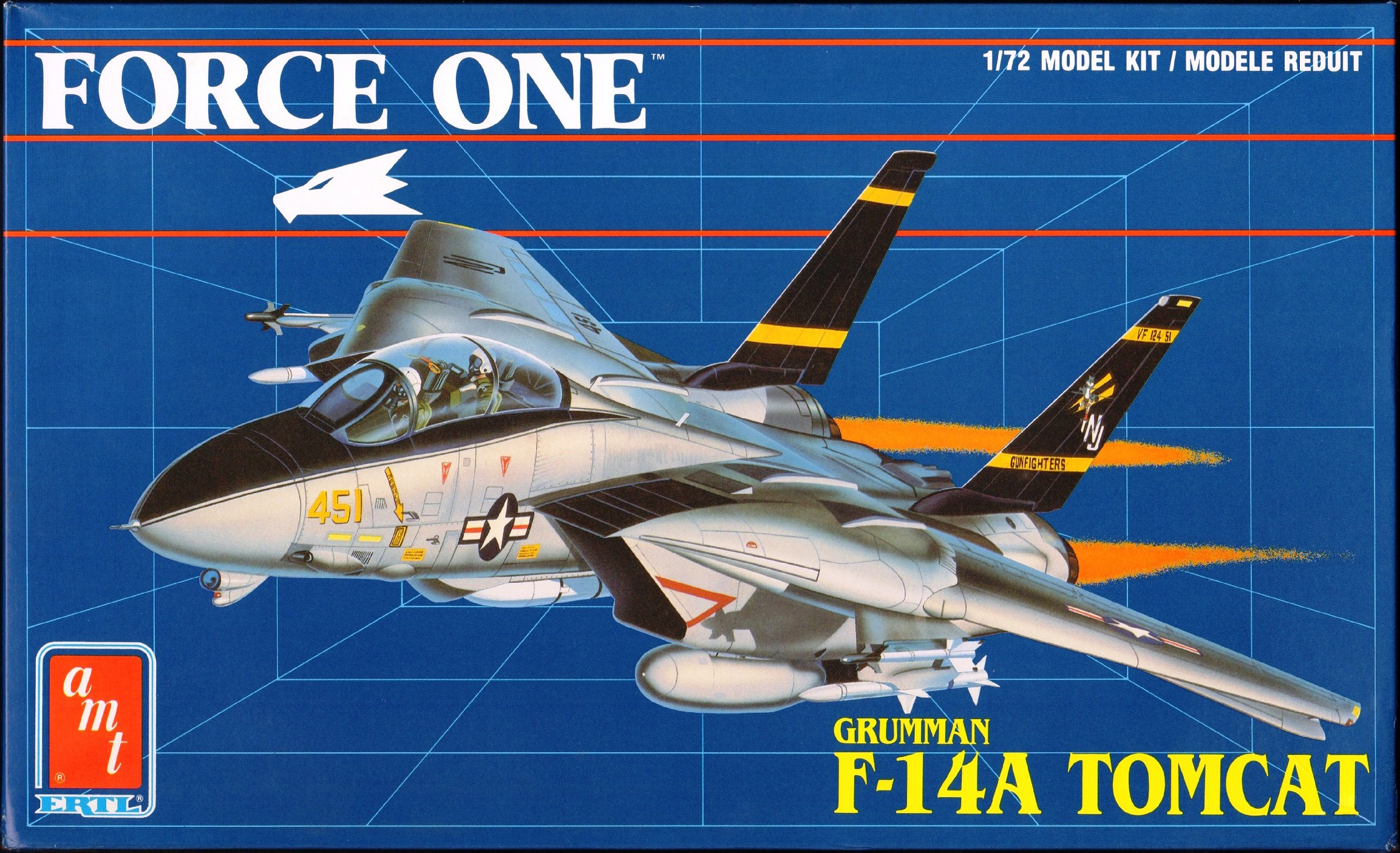 AMT/ERTL 1/72 8698 Grumman F-14A Tomcat | Encyclopedia of AMT/ERTL 1/72 8698 Grumman F-14A Tomcat | Encyclopedia of