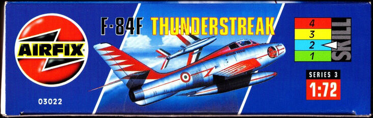 Airfix 1/72 03022 F-84F Thunderstreak | Encyclopedia of