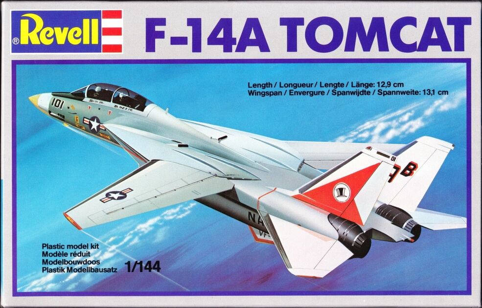 Revell1/144 F-14D ライトニングII トーネードIDS ダッソー Revell 1/144 F-14D Tomcat by Roland Sachsenhofer
