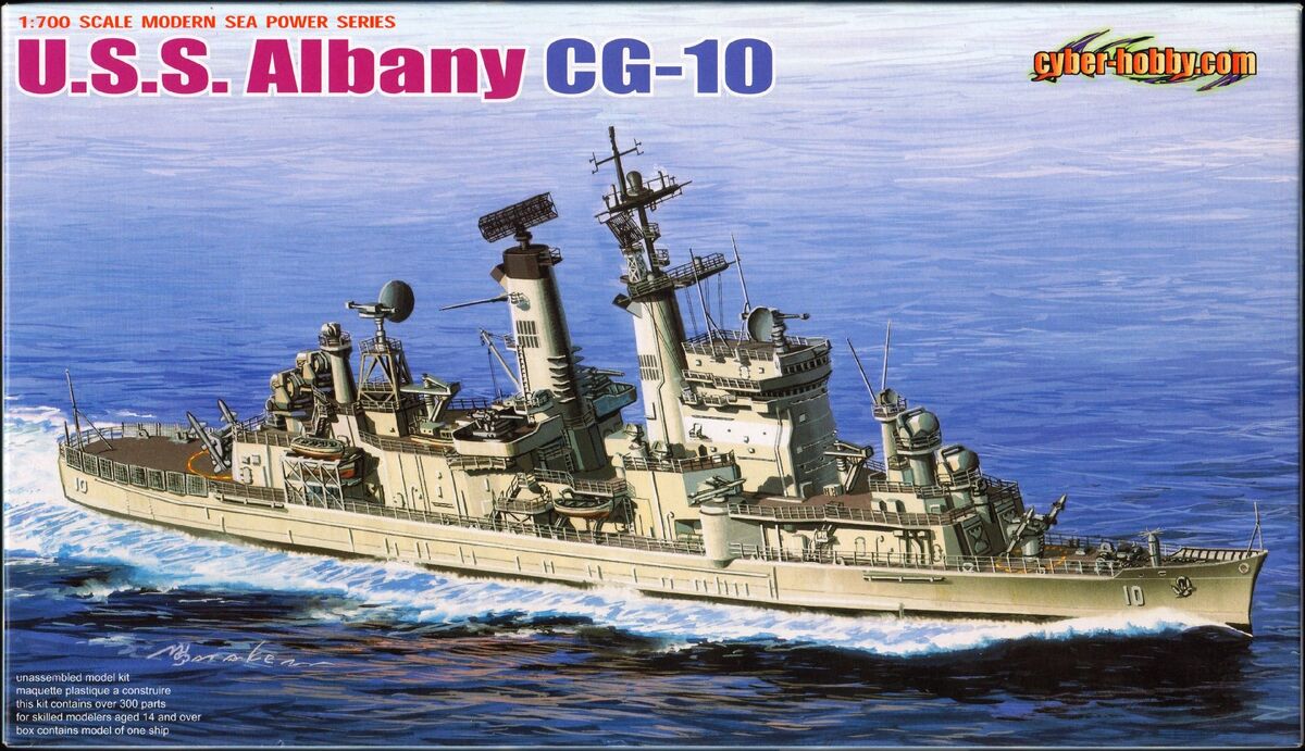 Dragon Models 1/700 7097 U.S.S. Albany CG-10 | Encyclopedia of 