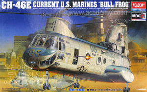 Academy 02226 1/48 Boeing CH-46E Sea Knight Kit First Look