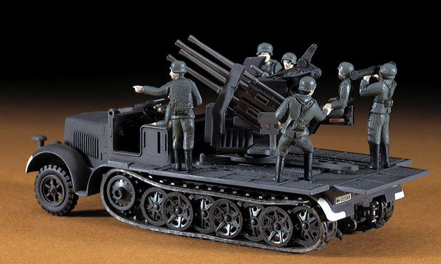 Hasegawa 1/72 MT14 8 ton Half Track Quadruple 20mm AA Hasegawa 1/72 MT14 8 ton Half Track Quadruple 20mm AA
