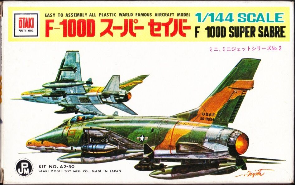 Otaki 1/144 A-2 F-100D Super Sabre | Encyclopedia of Scale Models Wiki |  Fandom