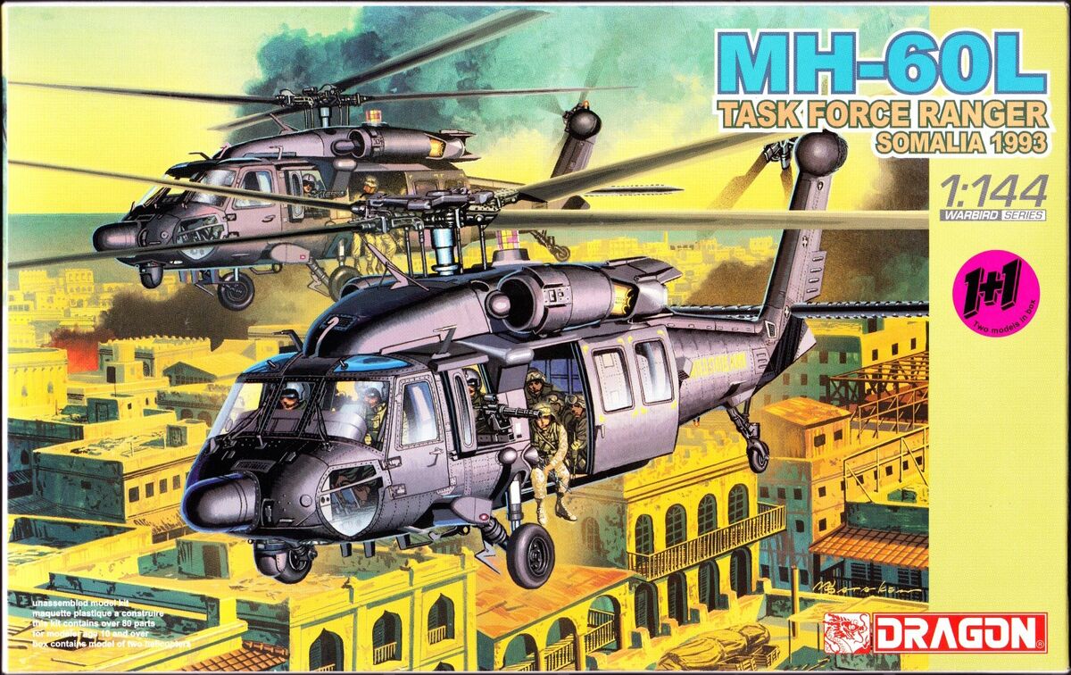 Dragon Models 1/144 4580 MH-60L Task Force Ranger