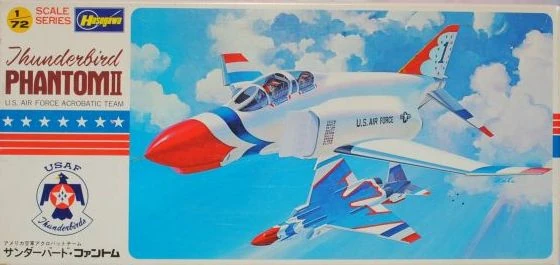FINE MOLDS 1:72 F-4E Phantom II *Thunderbirds* U.S.A.F. Jet Fighter Kit