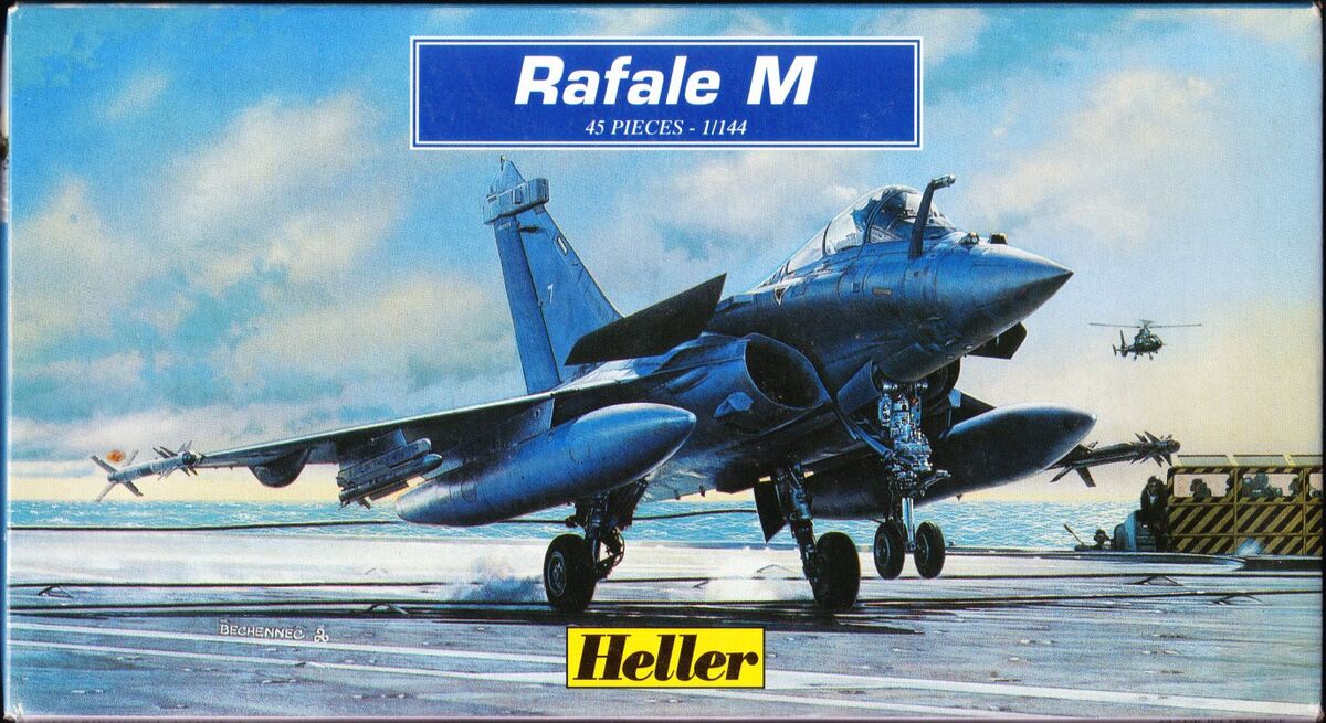 Heller 1/144 79908 Rafale M | Encyclopedia of Scale Models Wiki