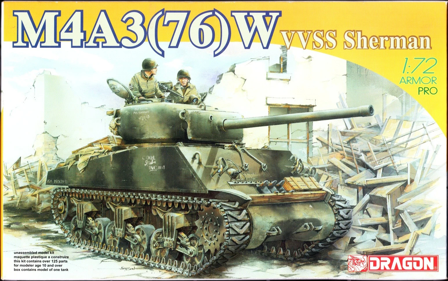 Maquette char sherman m4 édition normandie 1/35 dragon - Modélisme