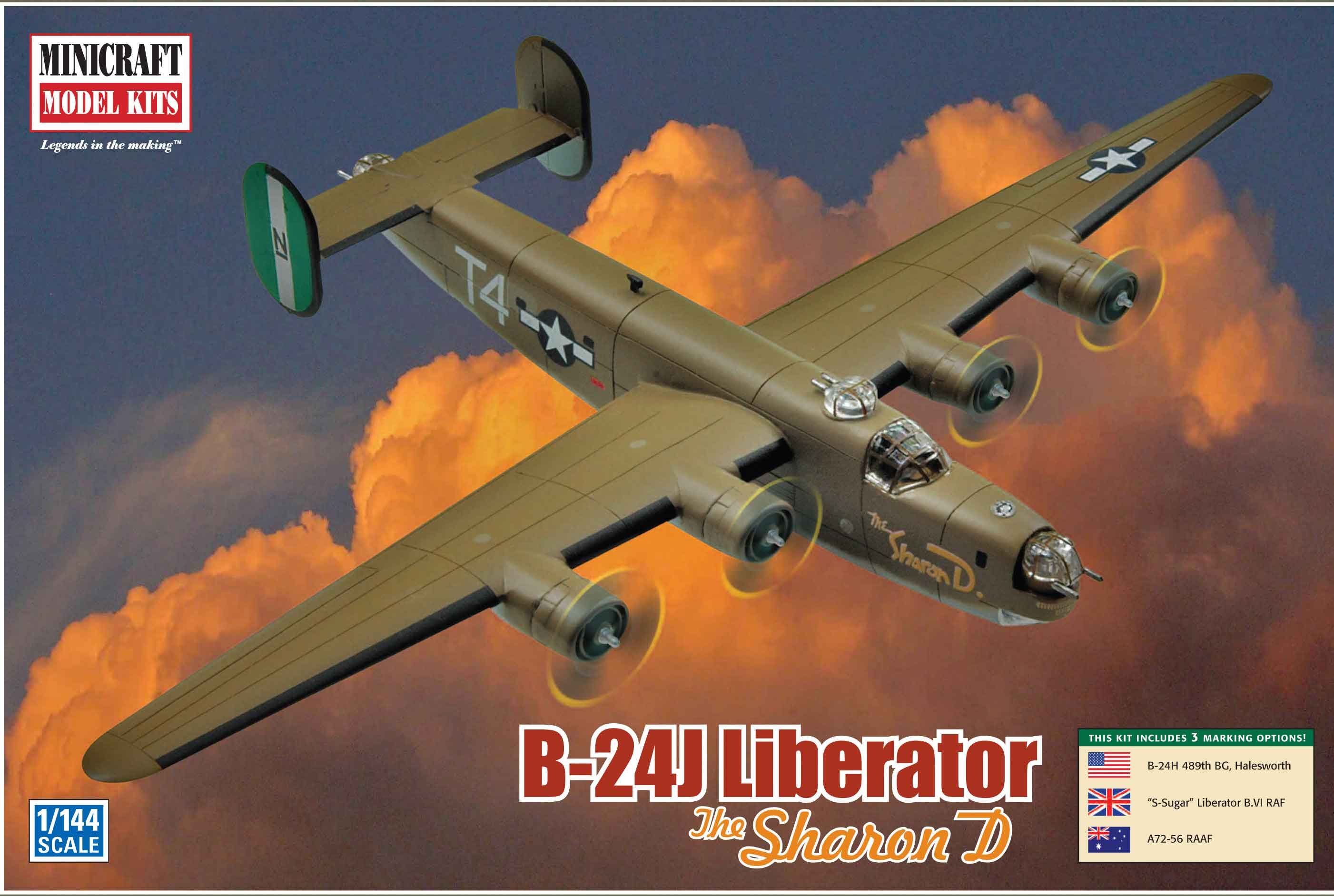 Crown 1/144 Consolidated B-24J Liberator | Encyclopedia of Scale