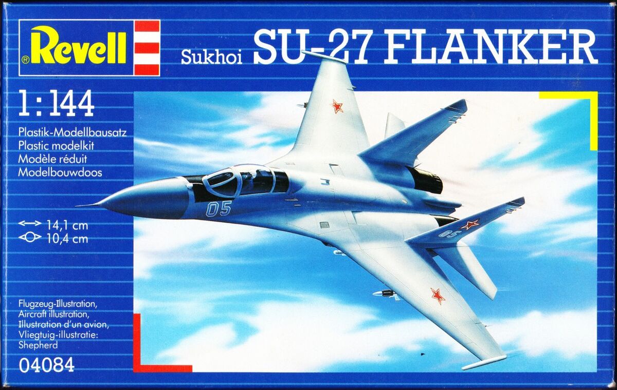 Revell/Germany 1/144 04084 Sukhoi Su-27 Flanker Revell/Germany 1/144 04084 Sukhoi Su-27 Flanker