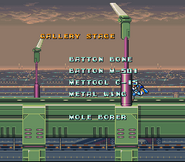 Batton M-501 en los créditos de "Mega Man X", SNES.