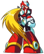 X6 zeroback.jpg (311 kB) Boceto usado en Mega Man X6