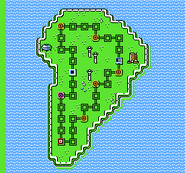 Mapa del Continente Green.