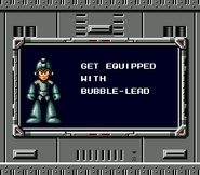 Obtención del Bubble Lead en "Mega Man: The Wily Wars", Sega Genesis.